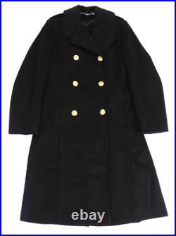 US Navy Bridge Coat 34 Academy Midshipmen Cadet Dress Wool Uniform Long Peacoat