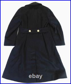 US Navy Bridge Coat 34 Academy Midshipmen Cadet Dress Wool Uniform Long Peacoat