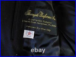 US Navy Bridge Coat 34 Academy Midshipmen Cadet Dress Wool Uniform Long Peacoat