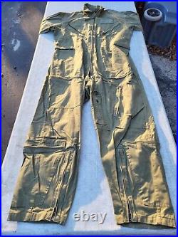 US Navy BuAer Type S-36 Flight Suit Size 44 MFG Avirex Limited