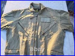 US Navy BuAer Type S-36 Flight Suit Size 44 MFG Avirex Limited