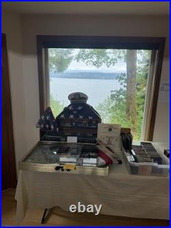 US Navy Captain 30 Yrs Career Awards Sword Medals Rare Shadowbox Collection