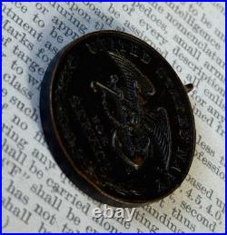 US Navy Civil War Medal Planchet May Be Studley Restrike Not Numbered Vintage