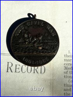US Navy Civil War Medal Planchet May Be Studley Restrike Not Numbered Vintage