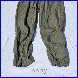 US Navy Flight Suit With Patches, Pins, Dog Tags, Orion P-3, Maryland Size 46 Long