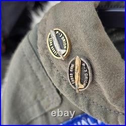 US Navy Flight Suit With Patches, Pins, Dog Tags, Orion P-3, Maryland Size 46 Long