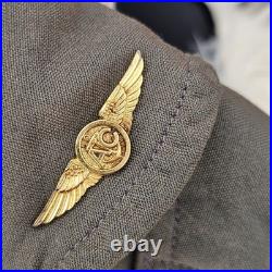 US Navy Flight Suit With Patches, Pins, Dog Tags, Orion P-3, Maryland Size 46 Long