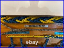 US Navy Knot Board USS English DD-696