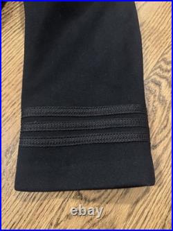 US Navy Lieutenant's Long Wool Bridge Dress Coat Gold Eagle Buttons Size