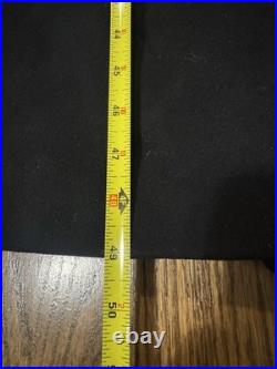 US Navy Lieutenant's Long Wool Bridge Dress Coat Gold Eagle Buttons Size