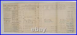US Navy Lt Commander Continuous Service Certificates 1913-1947 WWI WWII
