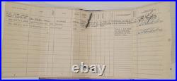 US Navy Lt Commander Continuous Service Certificates 1913-1947 WWI WWII