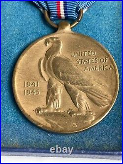 US Navy Medal American Campaign S&A Order 28675 In Original Box