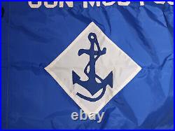 US Navy Mobile Construction Battalion MCB Four ALFA Company Boat Flag