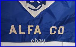 US Navy Mobile Construction Battalion MCB Four ALFA Company Boat Flag