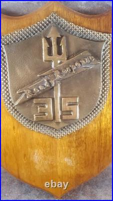 US Navy Plaque Ready Response 35