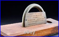 US Navy Plaque USS CASCADE Destroyer Tender WWII Bronze Quarter Deck