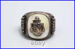 US Navy Ring DB Sterling. FLU4841