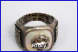 US Navy Ring DB Sterling. FLU4841