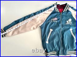 US Navy Seabee Reversible Embroidered Satin Jacket