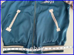 US Navy Seabee Reversible Embroidered Satin Jacket