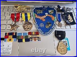 US Navy Seal Medal, Ribbons, Patches REAL THING RARE LOOK AT ALL PICS -LOOK