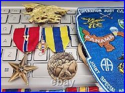 US Navy Seal Medal, Ribbons, Patches REAL THING RARE LOOK AT ALL PICS -LOOK