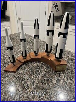 US Navy Submarine Trident Missile Model Display