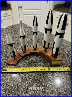 US Navy Submarine Trident Missile Model Display