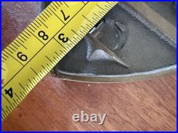 US Navy USS Midway CVA-41 Aircraft Carrier Plaque Solid Wood Brass 31.5 Long