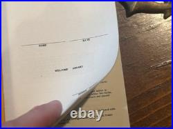 US Navy- USS Randolph Lot Bronze Plaque + Books