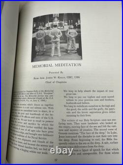 US Navy USS Scorpion Submarine In Memoriam Book