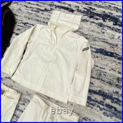 US Navy Uniform Lot Sailor Cracker Jack Jumper Pants Duffle Bag Hat WWII Korean+