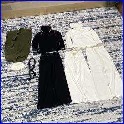 US Navy Uniform Lot Sailor Cracker Jack Jumper Pants Duffle Bag Hat WWII Korean+