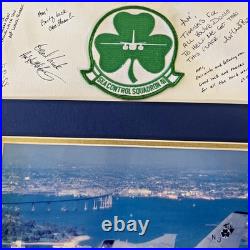 US Navy VS-41 Shamrocks S-3 Viking Jet Plaque AIMD Patch Authentic Artifact