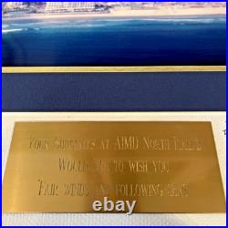 US Navy VS-41 Shamrocks S-3 Viking Jet Plaque AIMD Patch Authentic Artifact