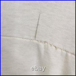 US Navy Vintage 70s USS Forrestal CV-59 3/4 Sleeve Tee Medium