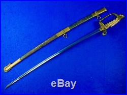 US WW1 Japan Japanese Made Model 1852 Navy USN Katana Sword with Scabbard