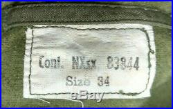 US WWII Navy N-4 olive drab cotton poplin field jackets