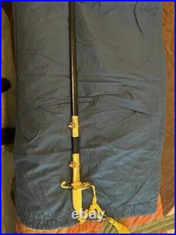 US navy officer sword