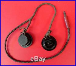 USAAF/USN FLYING HELMET RECEIVERS SET WithANB-H-1- FOR A-11/AN-H-15