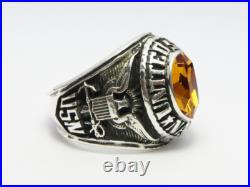 USILVER 925, RING US NAVY, UNITED STATES, USA, USN, NAVY, US size 8.25