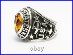 USILVER 925, RING US NAVY, UNITED STATES, USA, USN, NAVY, US size 8.25