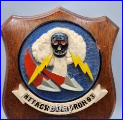 USN Attack Squadron VA-93 Plaque