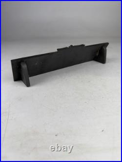 USN Captain Cast Bronze Desk Name Plate Plaque JM Bush USNR Aviator Wings