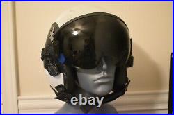 USN GENTEX XL Extra Large HGU-68/p fighter pilot Flight Helmet with visor