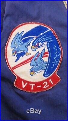 USN N-4 DECK/UTILITY JACKET-VS-29 Squadron USS KEARSARGE 1967- 4 Patches VIETNAM