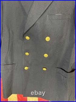 USN Navy Fleet Captain Dress Uniform Jacket Measurements Pictured 5181 ...
