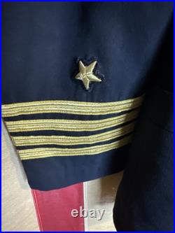 USN Navy Fleet Captain Dress Uniform Jacket Measurements Pictured 5181