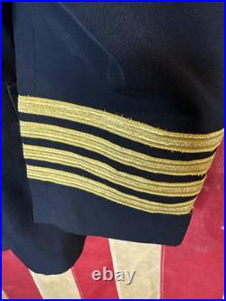 USN Navy Fleet Captain Dress Uniform Jacket Measurements Pictured 5181